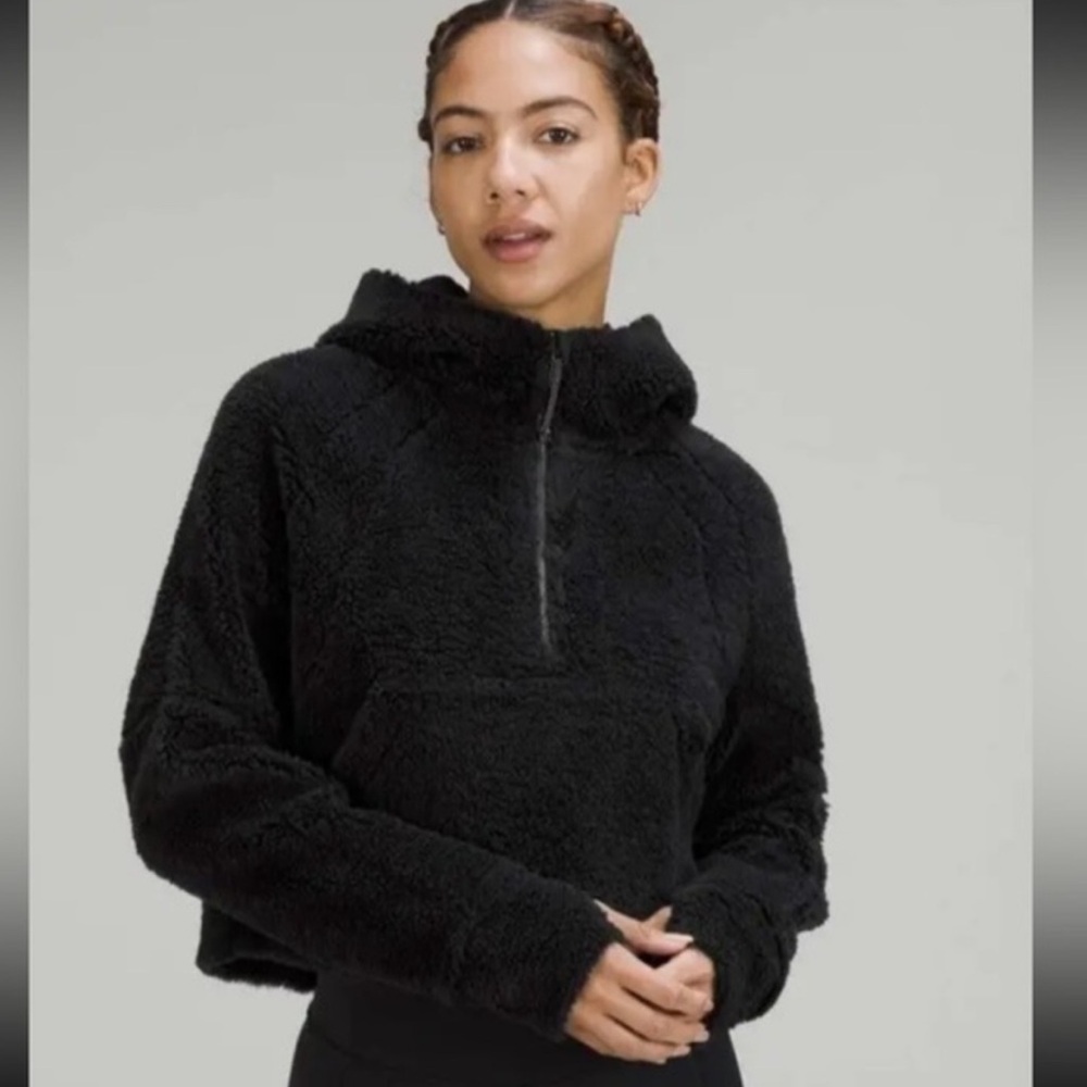 Lululemon Scuba Oversized Sherpa 1/2 Zip